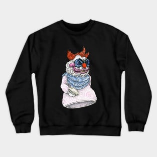 Fatso, Killer Klowns - Horror Hand Puppet Crewneck Sweatshirt